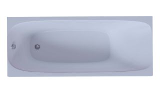 Акриловая ванна Aquatek Альфа ALF140-0000019 140х70 см с фронтальным экраном сборно-разборный сварной каркас